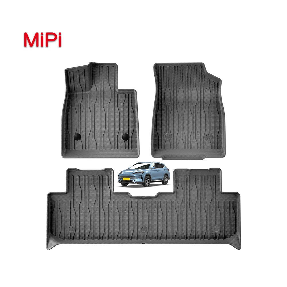 Автомобильный коврик Easy Wash для BYD Seal U 2023 TPE 5D автомобильный напольный