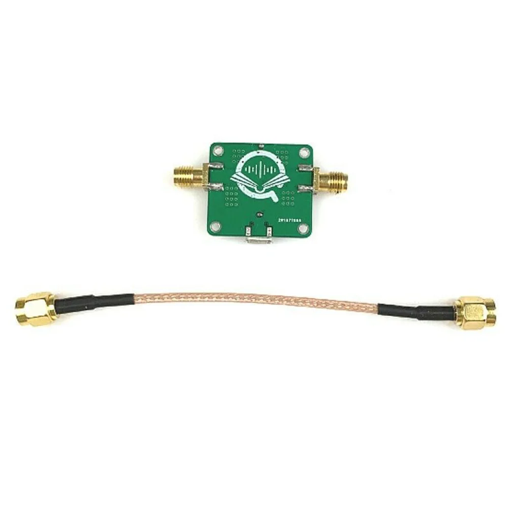 50M-6GHz Low Noise RF Amplifier Ultra Wideband Gain 20dB 5VDC Micro USB Power SMA Connector Cable FM Radio TV Signal Amplifiers
50M-6GHz Low Noise RF Amplifier Ultra Wideband Gain 20dB 5VDC Micro USB Power SMA Connector Cable FM Radio TV Signal Amplifiers
