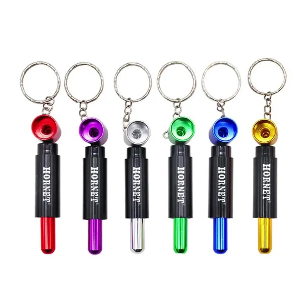 Battery Style Mini Aluminum Smoking Pipe 60MM Keychain Metal Tobacco Herb Pipes Hand Spoon Pipes smoking grass Pocket Size
Battery Style Mini Aluminum Smoking Pipe 60MM Keychain Metal Tobacco Herb Pipes Hand Spoon Pipes smoking grass Pocket Size