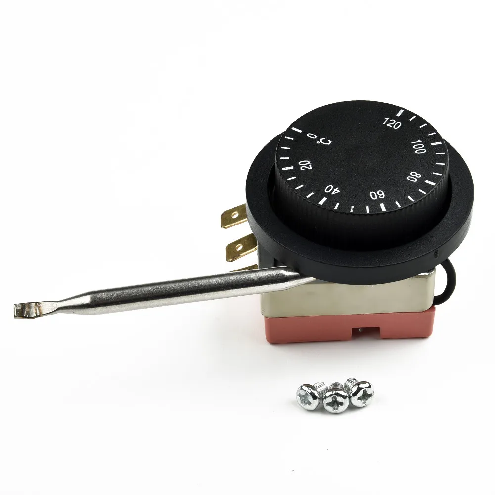 12V Adjustable Electric Fan Thermostat Switch Radiator Temperature Control Probe 0℃~120℃ For Cooling Fan
12V Adjustable Electric Fan Thermostat Switch Radiator Temperature Control Probe 0℃~120℃ For Cooling Fan