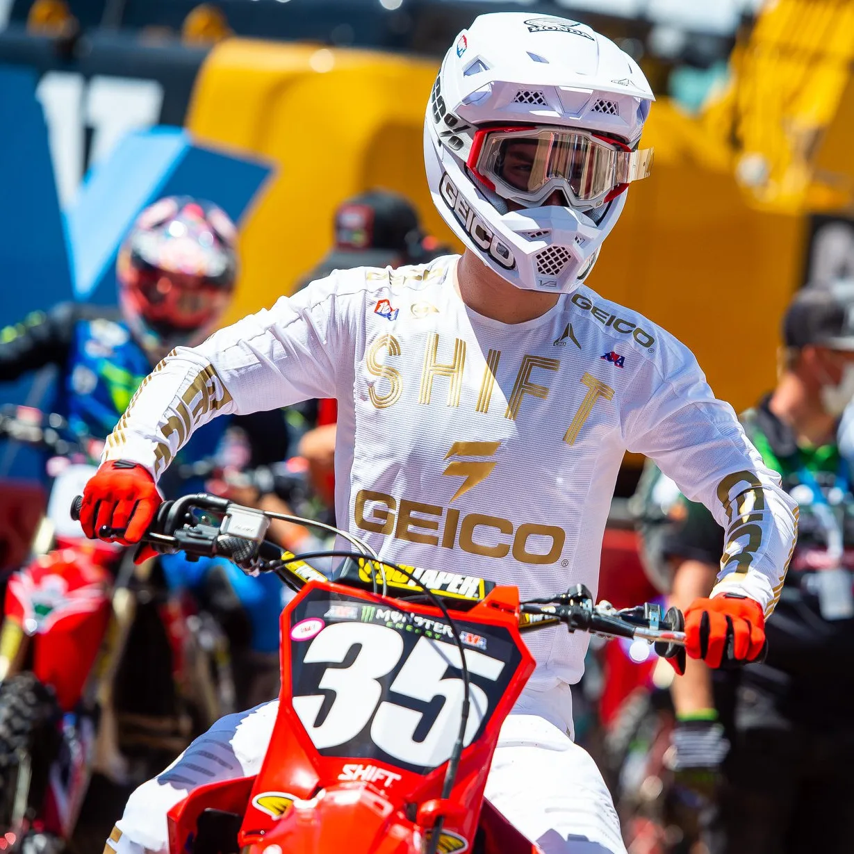 2021 FOR SHIFT 3LABEL MX Motocross Gear Set Top Gold Shift Vega LE Moto Motorcycle Dirt Bike Jersey Pants Racing Jersey Set sh9
2021 FOR SHIFT 3LABEL MX Motocross Gear Set Top Gold Shift Vega LE Moto Motorcycle Dirt Bike Jersey Pants Racing Jersey Set sh9