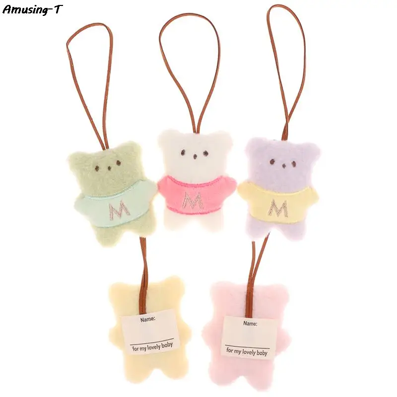 1pc Cute Bear Name Sticker Pendant Cartoon Animal Plush Stuffed Doll Anti-lost Mark Name Tag Charm Keychain Bag Decor
1pc Cute Bear Name Sticker Pendant Cartoon Animal Plush Stuffed Doll Anti-lost Mark Name Tag Charm Keychain Bag Decor