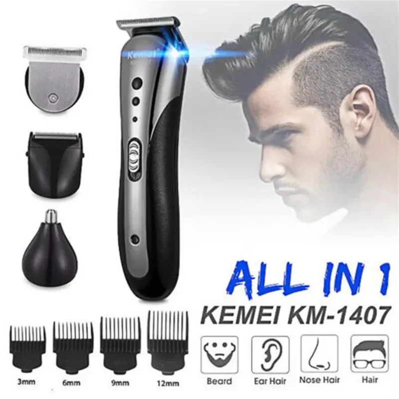 NEW2023 Rechargeable Hair Trimmers All In 1 Hair Clipper Shaver Beard Trimmer Men Shaving Machine Nose Trimmer
NEW2023 Rechargeable Hair Trimmers All In 1 Hair Clipper Shaver Beard Trimmer Men Shaving Machine Nose Trimmer