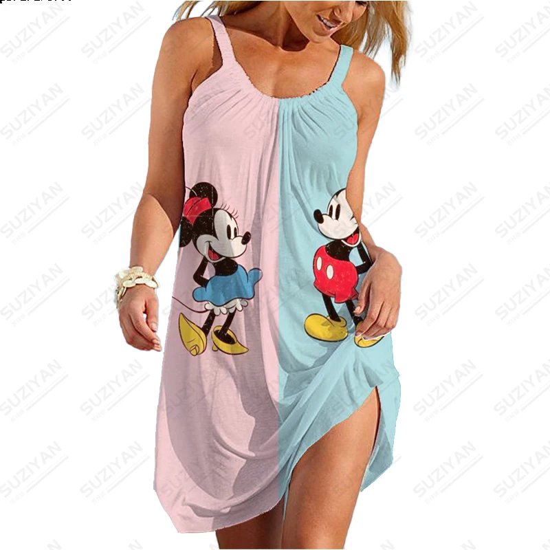 2023 New Hot Selling Fashion Disney Women's Sling Dress Loose 3D Printed Women's Sleeveless Dress Large Women's Breathable Dress
2023 New Hot Selling Fashion Disney Women's Sling Dress Loose 3D Printed Women's Sleeveless Dress Large Women's Breathable Dress