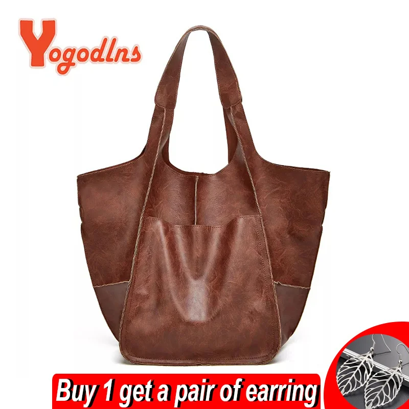 2023 Retro Soft Leather Tote Bag for Women 2023 Large Capacity Shoulder Bag Portable Handle Bags Splicing Hobo Bags Purse
2023 Retro Soft Leather Tote Bag for Women 2023 Large Capacity Shoulder Bag Portable Handle Bags Splicing Hobo Bags Purse