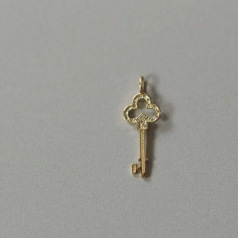 Классическая Повседневная подвеска-ключ GOLDtutu 9k Gold в европейском и американском