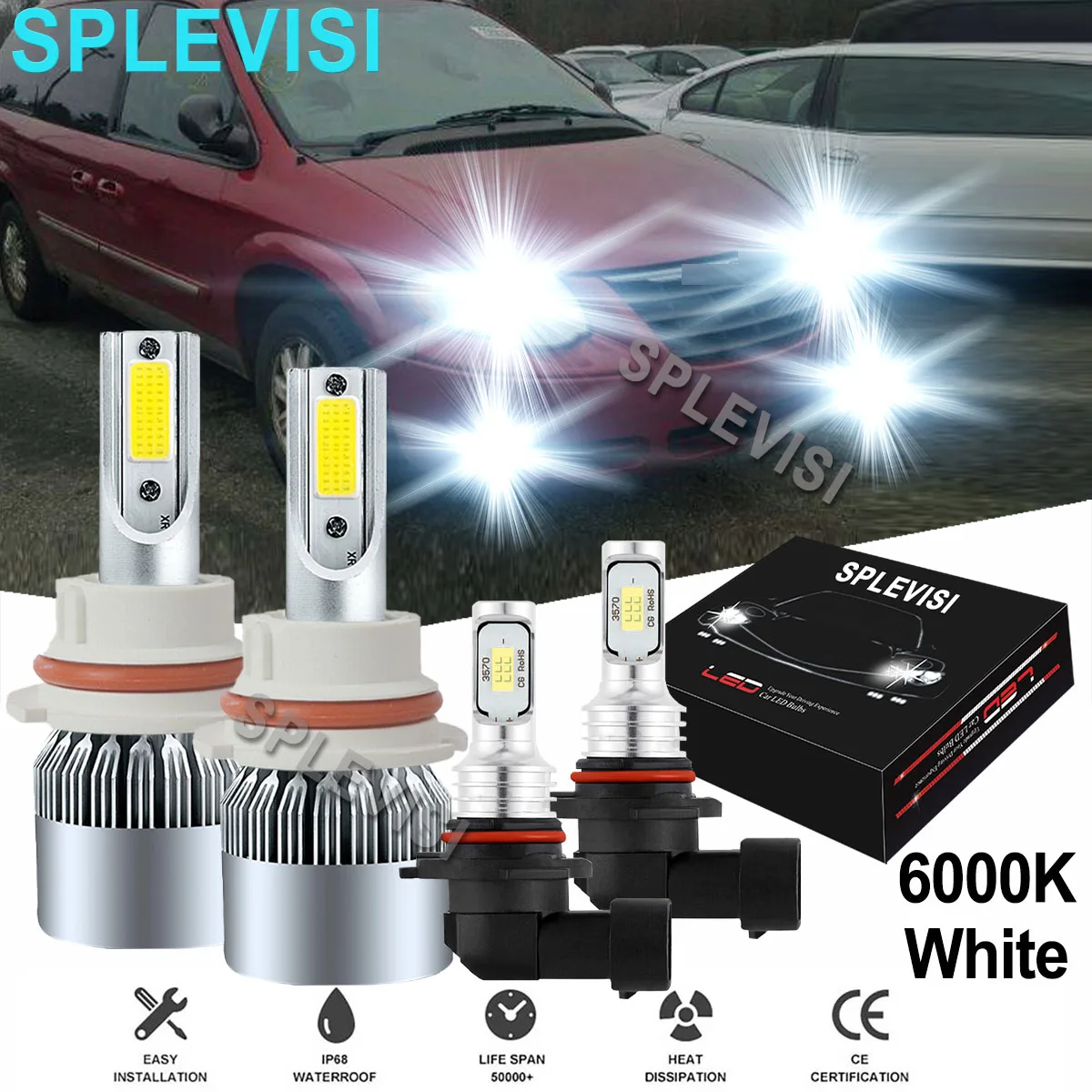 Car LED Light Replace bulb For Jeep Liberty 2002 2003 2004 2005 2006 2007 Dodge Grand Caravan 2001 2002 2003 2004 2005 2006 2007
Car LED Light Replace bulb For Jeep Liberty 2002 2003 2004 2005 2006 2007 Dodge Grand Caravan 2001 2002 2003 2004 2005 2006 2007