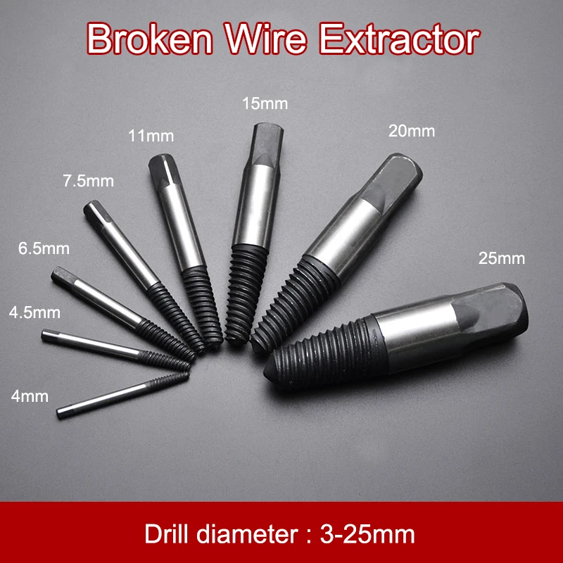 Screw Extractor Damaged Screw Remover Extractor Woodworking Tool Broken Bolt Water Pipe Extractor Broken Wire Extractor Easy Out
Screw Extractor Damaged Screw Remover Extractor Woodworking Tool Broken Bolt Water Pipe Extractor Broken Wire Extractor Easy Out