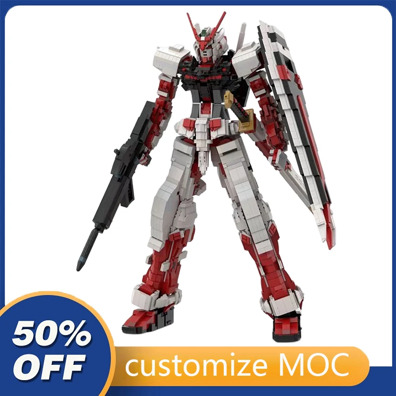 4000+PCS Customized MOC Gundam Mecha Red Astray Gundam Robot Model Building Blocks Bricks Children birthday toys Christmas gifts
4000+PCS Customized MOC Gundam Mecha Red Astray Gundam Robot Model Building Blocks Bricks Children birthday toys Christmas gifts