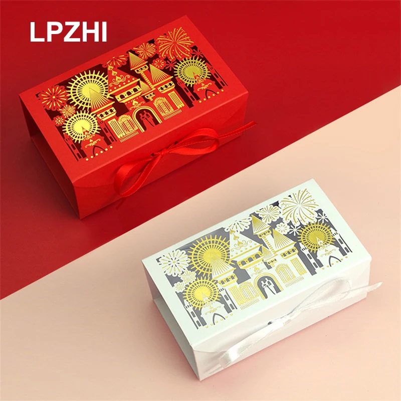 LPZHI 20Pcs Hollow Out Wedding Box With Ribbon Laser Cut For Bridal Shower Anniversary Party Favor Chocolate Cookie Candy Gift
LPZHI 20Pcs Hollow Out Wedding Box With Ribbon Laser Cut For Bridal Shower Anniversary Party Favor Chocolate Cookie Candy Gift