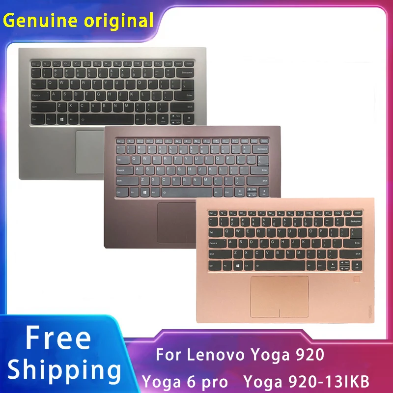 New For Lenovo Yoga 920 Yoga 6 Pro YOGA 920-13IKB Replacemen Laptop Accessories Palmrest/Keyboard With Fingerprint Hole
New For Lenovo Yoga 920 Yoga 6 Pro YOGA 920-13IKB Replacemen Laptop Accessories Palmrest/Keyboard With Fingerprint Hole