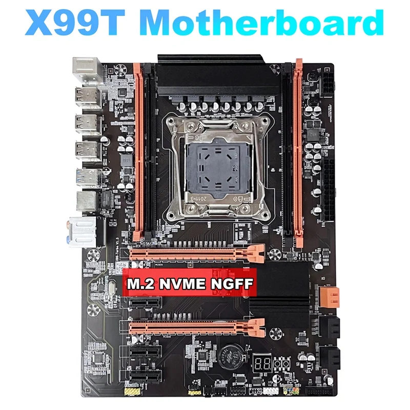 1 Piece X99 Desktop Motherboard LGA2011-V3 M.2 NVME NGFF Support E5-2609 E5-2650 E5-2667 E5-2678 V3 CPU
1 Piece X99 Desktop Motherboard LGA2011-V3 M.2 NVME NGFF Support E5-2609 E5-2650 E5-2667 E5-2678 V3 CPU