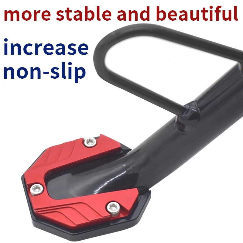 Aluminum Alloy Motorcycle Bike Kickstand Extender Foot Side Stand Extension Foot Pad Support Plate Motorbike Accessories
Aluminum Alloy Motorcycle Bike Kickstand Extender Foot Side Stand Extension Foot Pad Support Plate Motorbike Accessories
