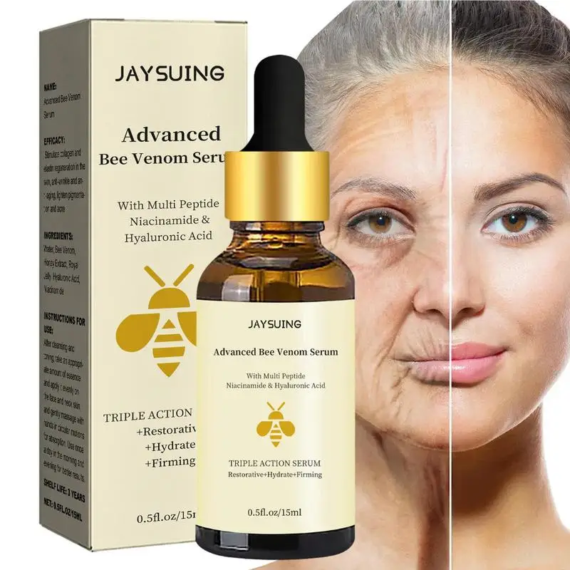 Facial Repair Essence Deep Anti Age Skin Repair Essence 15ml Bee Multi Peptide Firming Facial Essence Moisturizer Help Firm Skin
Facial Repair Essence Deep Anti Age Skin Repair Essence 15ml Bee Multi Peptide Firming Facial Essence Moisturizer Help Firm Skin