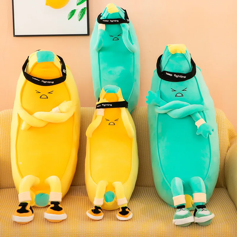 Plush 50-90cm Fun Creative Cartoon Banana Soft Stuffed Pillow Sofa Cushion Baby Cute Plush Doll Children Fruit Toys Children Gif
Plush 50-90cm Fun Creative Cartoon Banana Soft Stuffed Pillow Sofa Cushion Baby Cute Plush Doll Children Fruit Toys Children Gif