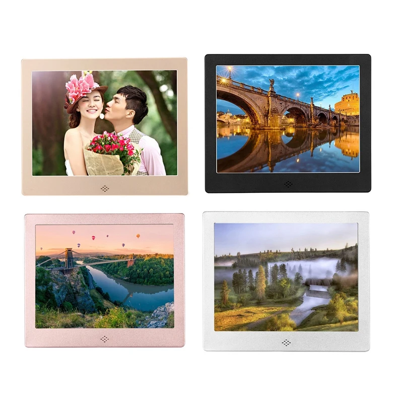 8 Inch Digital Photo Frame Metal Frame HD 1024X768 Electronic Picture Frame With Remote Control,EU Plug
8 Inch Digital Photo Frame Metal Frame HD 1024X768 Electronic Picture Frame With Remote Control,EU Plug