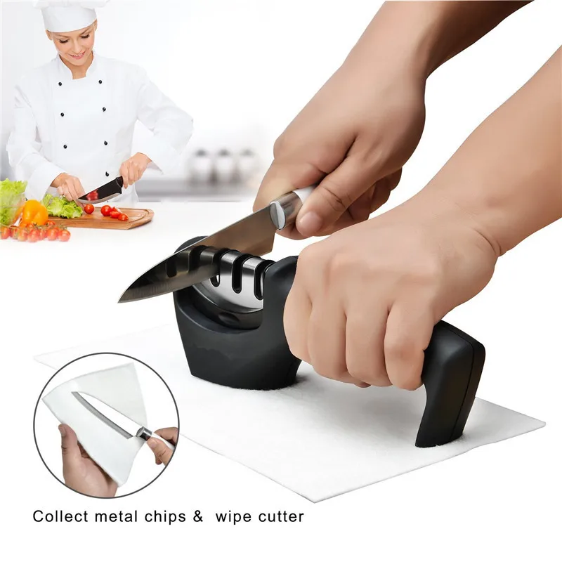 Knife Sharpener Household Quick Sharpener Fixed Angle Stone Bar Multi-function Small Tool Three-in-one Knife Sharpener
Knife Sharpener Household Quick Sharpener Fixed Angle Stone Bar Multi-function Small Tool Three-in-one Knife Sharpener