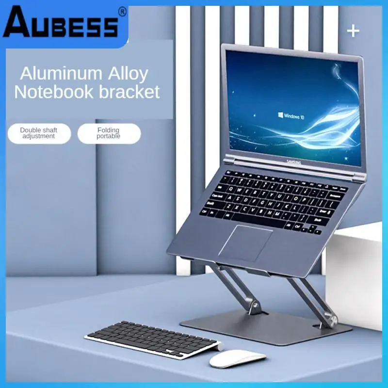 Portable Cooling Stand Aluminum Alloy Notebook Bracket Dual-axis Adjustment Computer Bracket Foldable Computer Accessories
Portable Cooling Stand Aluminum Alloy Notebook Bracket Dual-axis Adjustment Computer Bracket Foldable Computer Accessories