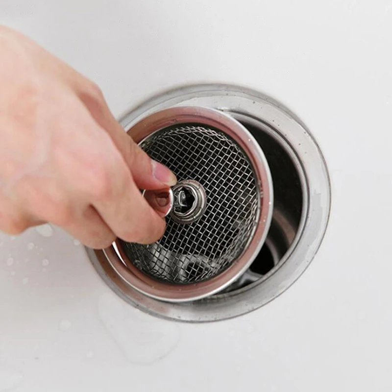 1PC Kitchen Sink Filter Mesh Stainless Steel Bathroom Filter Basin Hair Catcher Stopper Floor Garbage Kitchen Sink Accessories
1PC Kitchen Sink Filter Mesh Stainless Steel Bathroom Filter Basin Hair Catcher Stopper Floor Garbage Kitchen Sink Accessories