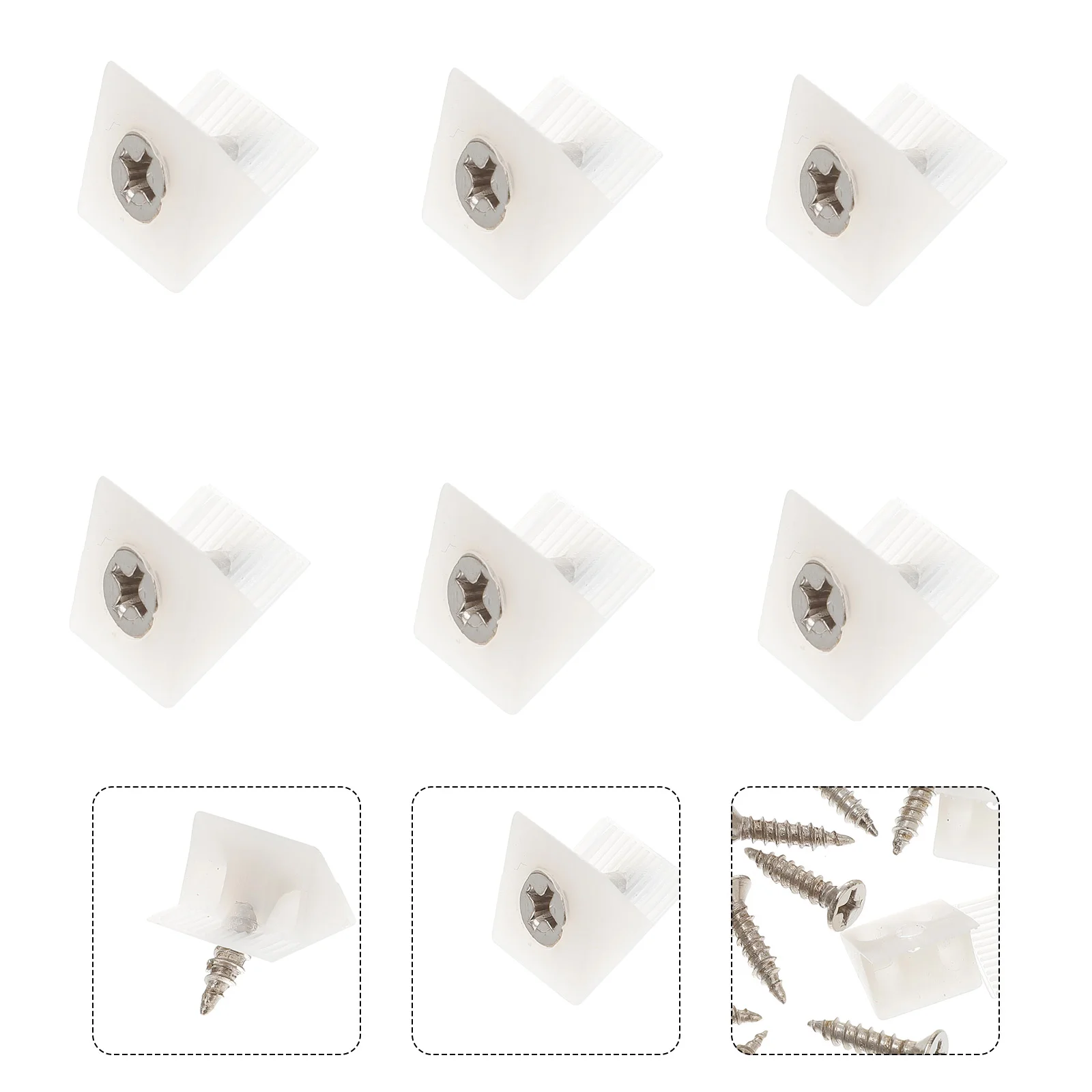 100pcs Dresser Repair Kit Practical Durable Furniture Corner Brace Repair Mending Wedges for Drawer Dresser Furniture 
100pcs Dresser Repair Kit Practical Durable Furniture Corner Brace Repair Mending Wedges for Drawer Dresser Furniture