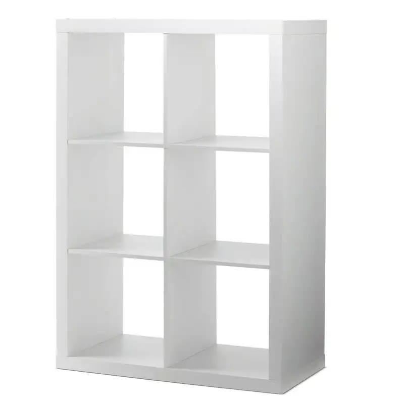 

Gardens 6-Cube Storage Organizer, White Texture