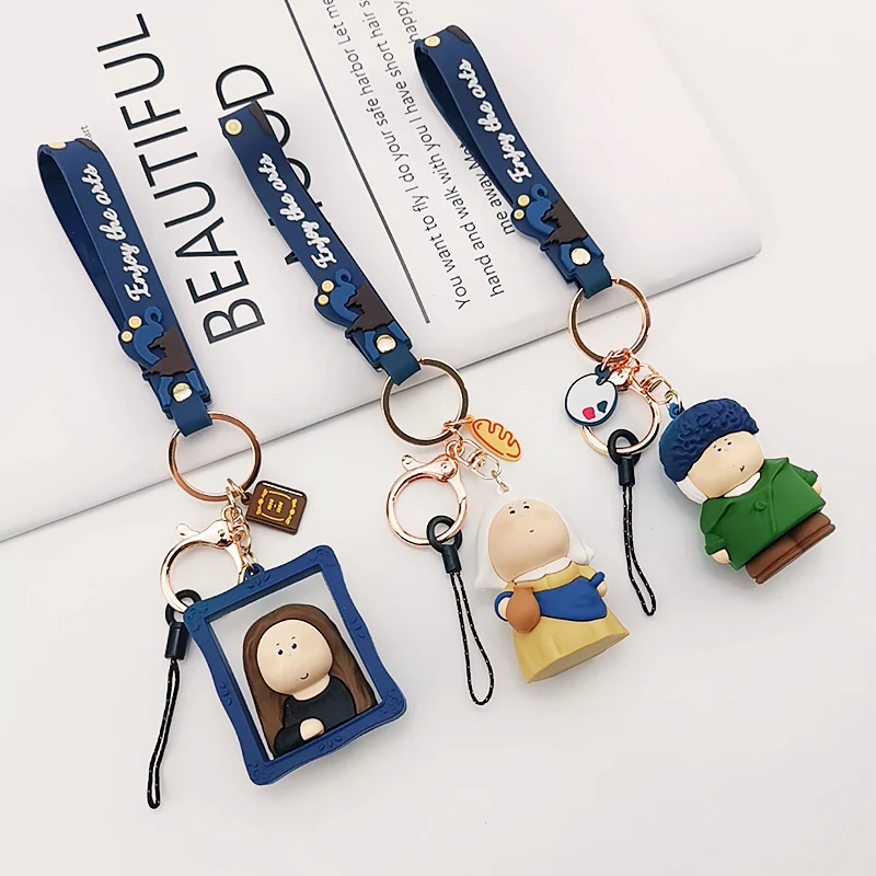 Cute Cartoon Keychain Delicate Car Key Pendant Girls Schoolbag Pendant Keychain Mobile Phone Lanyard Anti-lost Cute Doll Pendant
Cute Cartoon Keychain Delicate Car Key Pendant Girls Schoolbag Pendant Keychain Mobile Phone Lanyard Anti-lost Cute Doll Pendant