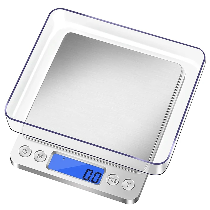 Digital Kitchen Food Scale, 3000/0.1G Kitchen Scale with High Accuracy,Tare Function and LCD Display for Cooking, Baking
Digital Kitchen Food Scale, 3000/0.1G Kitchen Scale with High Accuracy,Tare Function and LCD Display for Cooking, Baking