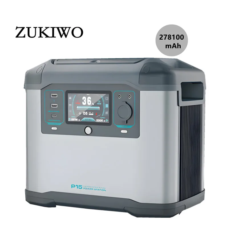 Туристическая электростанция ZUKIWO, 1500 Вт, NCM, солнечная батарея, 278100 Вт/ч, мА/ч, портативный электрический генератор, быстрая зарядка
Туристическая электростанция ZUKIWO, 1500 Вт, NCM, солнечная батарея, 278100 Вт/ч, мА/ч, портативный электрический генератор, быстрая зарядка
