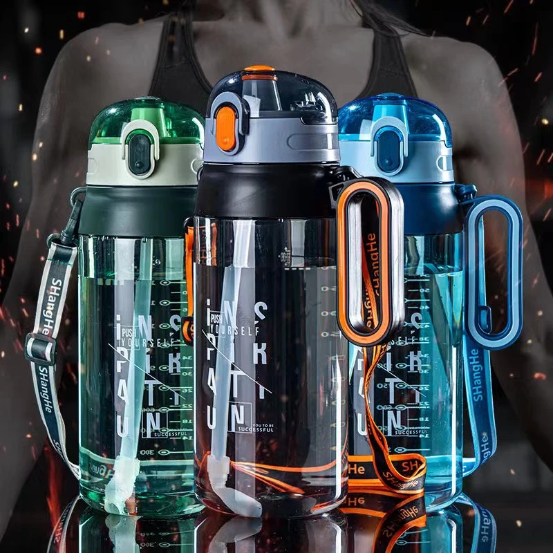 2100ML Sports Water Bottle Outdoor Leak-proof Fitness Gym Training Straw Water Cup Shaker Bottle with Portable Handle
2100ML Sports Water Bottle Outdoor Leak-proof Fitness Gym Training Straw Water Cup Shaker Bottle with Portable Handle