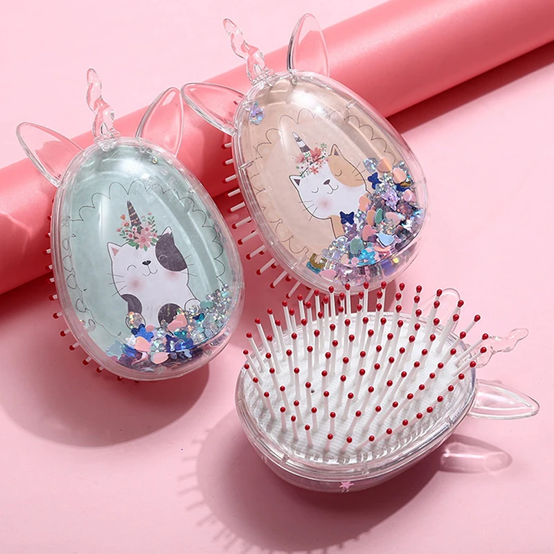 Animal Cartoon Egg Comb Anti-static Airbag Comb Massage Hair Brush Girls Women Wet Curly Detangle for Hairdressing Tool
Animal Cartoon Egg Comb Anti-static Airbag Comb Massage Hair Brush Girls Women Wet Curly Detangle for Hairdressing Tool
