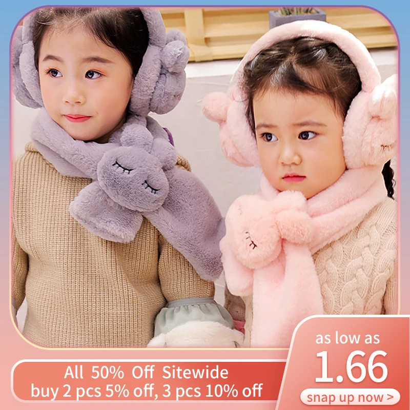Cartoon Rabbit Kids Soft Plush Scarf Winter Warm Coral Velvet Cross Scarves Girls Boys Outdoor Neckerchief Children Accessories
Cartoon Rabbit Kids Soft Plush Scarf Winter Warm Coral Velvet Cross Scarves Girls Boys Outdoor Neckerchief Children Accessories