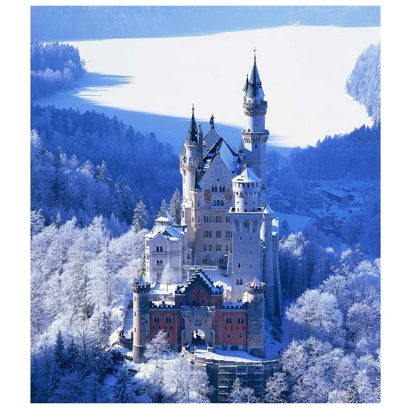 DIY алмазная живопись Стразы полный круг Алмазная настенная живопись Спальня Декор (замок)
DIY алмазная живопись Стразы полный круг Алмазная настенная живопись Спальня Декор (замок)