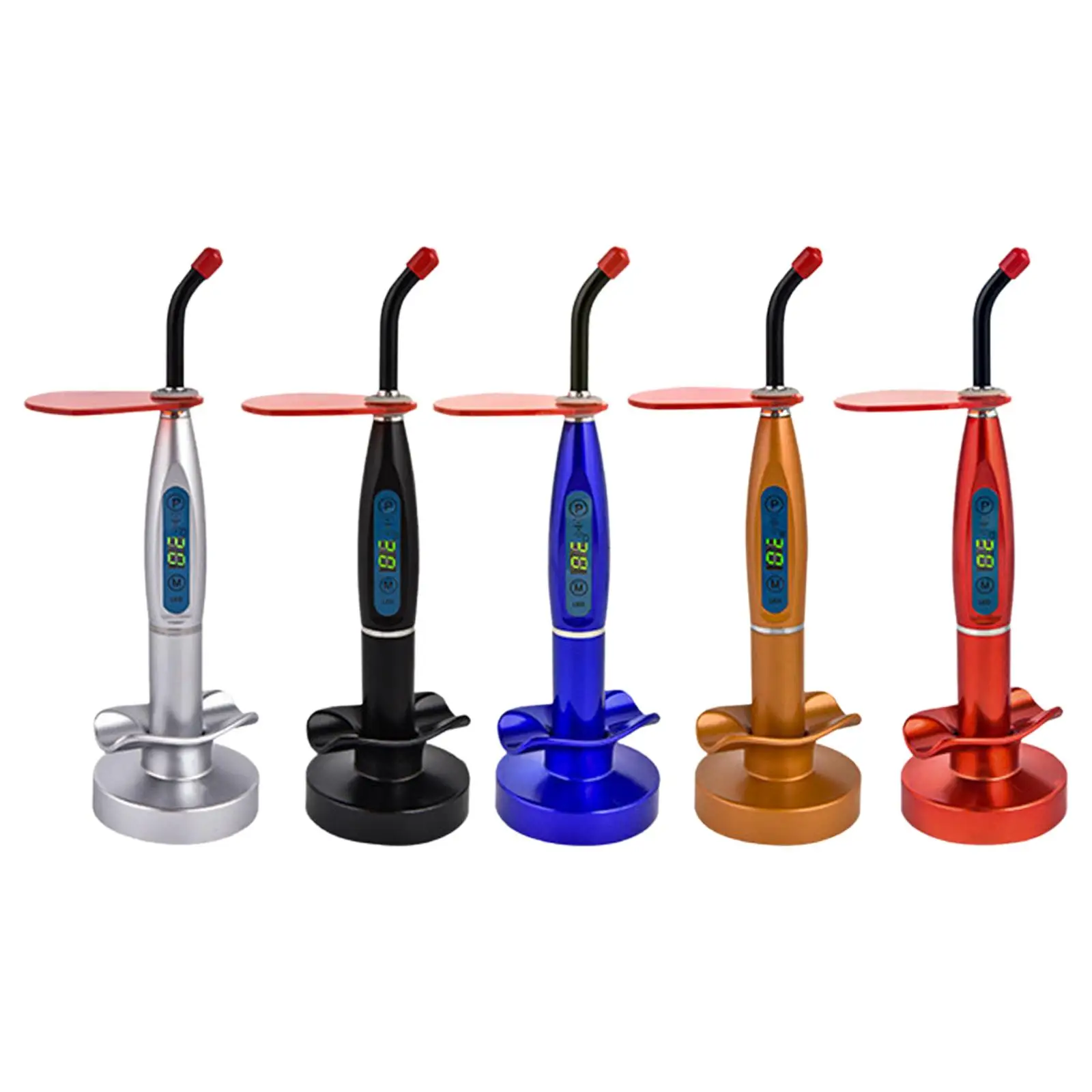 Wireless LED Curing Light 3 Modes 420-480nm USB Rechargable with Whitening Head Curing Machine
Wireless LED Curing Light 3 Modes 420-480nm USB Rechargable with Whitening Head Curing Machine