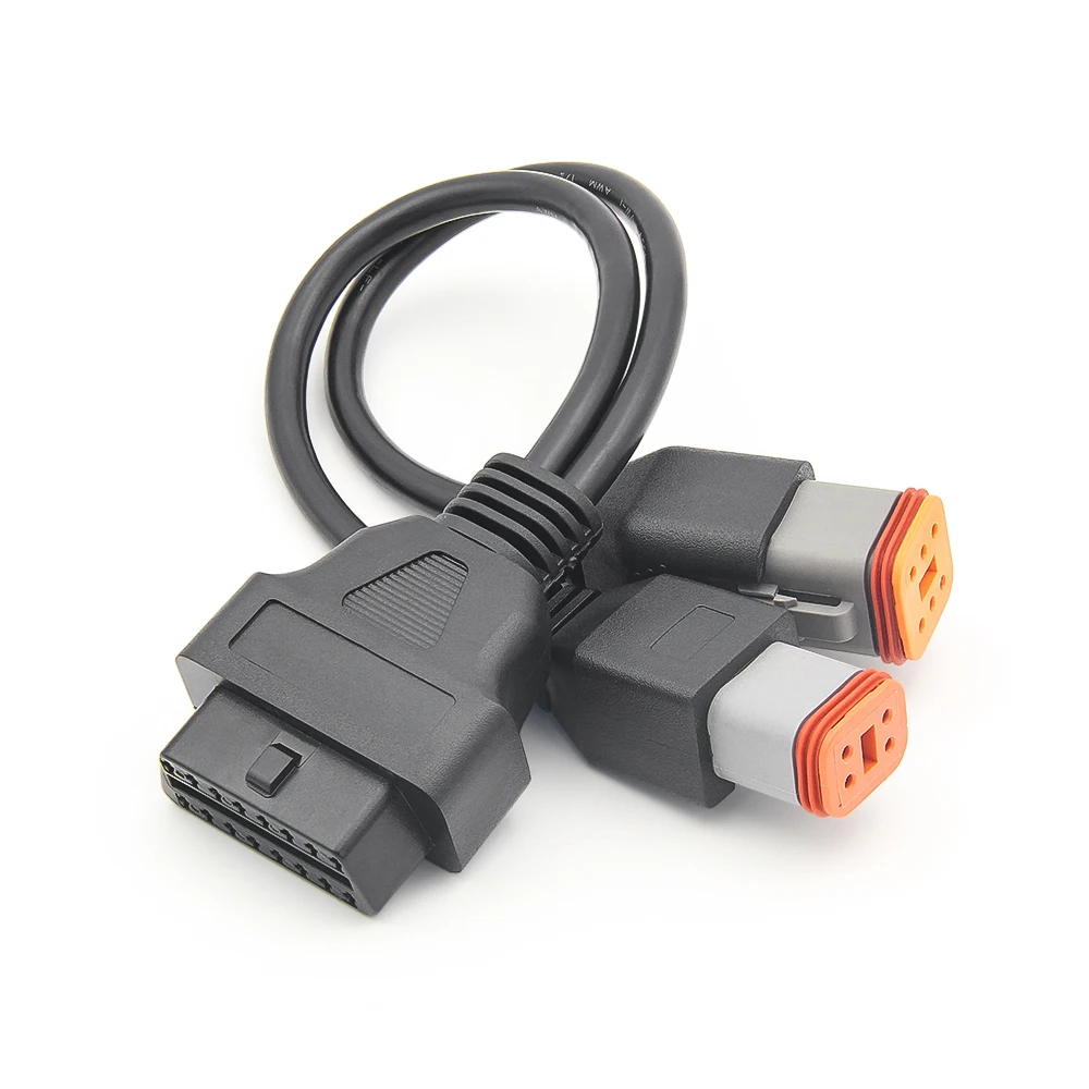 Кабель-адаптер OBD2 2-в-1 (4-контактный И 6-контактный) Для Диагностического Сканера Harley Davidson ELM327
Кабель-адаптер OBD2 2-в-1 (4-контактный И 6-контактный) Для Диагностического Сканера Harley Davidson ELM327