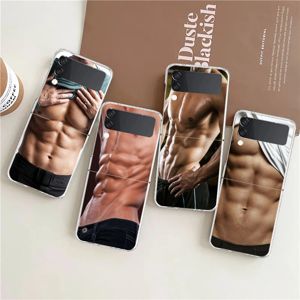 Male Abdominal Muscle For Samsung Galaxy Z flip 4 Bag Transparent Phone Cover For Galaxy Z Flip 3 Case Shockproof Hard PC Shell 
Male Abdominal Muscle For Samsung Galaxy Z flip 4 Bag Transparent Phone Cover For Galaxy Z Flip 3 Case Shockproof Hard PC Shell