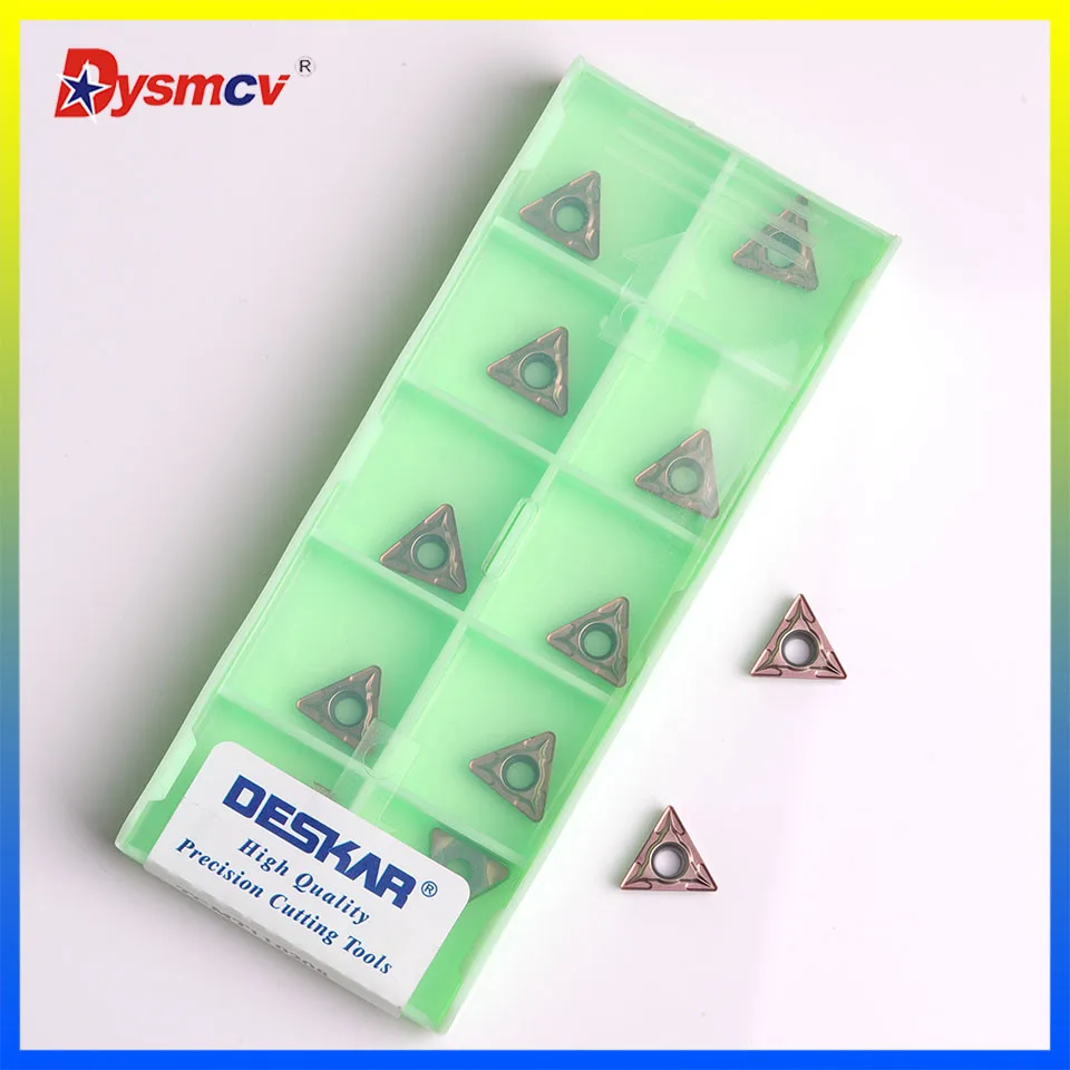 DESKAR TCMT110204 TCMT110208 TCMT16T304 LF6118 Original Metal Turning Tool Carbide Insert External TCMT 110204 Milling Cutter
DESKAR TCMT110204 TCMT110208 TCMT16T304 LF6118 Original Metal Turning Tool Carbide Insert External TCMT 110204 Milling Cutter