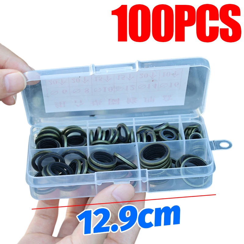 Универсальный автомобильный комплект прокладок для слива масла M6 M8 M10 M12 M14 M16 Шайба пробки поддона Ассортимент металлических резиновых уплотнительных колец для авторемонта
Универсальный автомобильный комплект прокладок для слива масла M6 M8 M10 M12 M14 M16 Шайба пробки поддона Ассортимент металлических резиновых уплотнительных колец для авторемонта