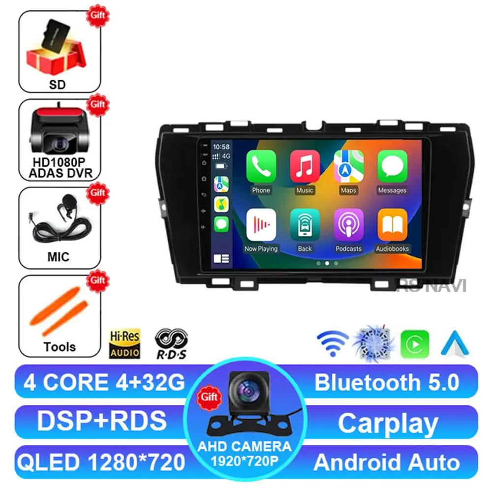 Android 15 для Ssangyong Korando Tivoli 2019-2021, автомобильный радиоприемник, GPS-навигация, стерео мультимедийный беспроводной Carplay QLED видеоплеер
Android 15 для Ssangyong Korando Tivoli 2019-2021, автомобильный радиоприемник, GPS-навигация, стерео мультимедийный беспроводной Carplay QLED видеоплеер