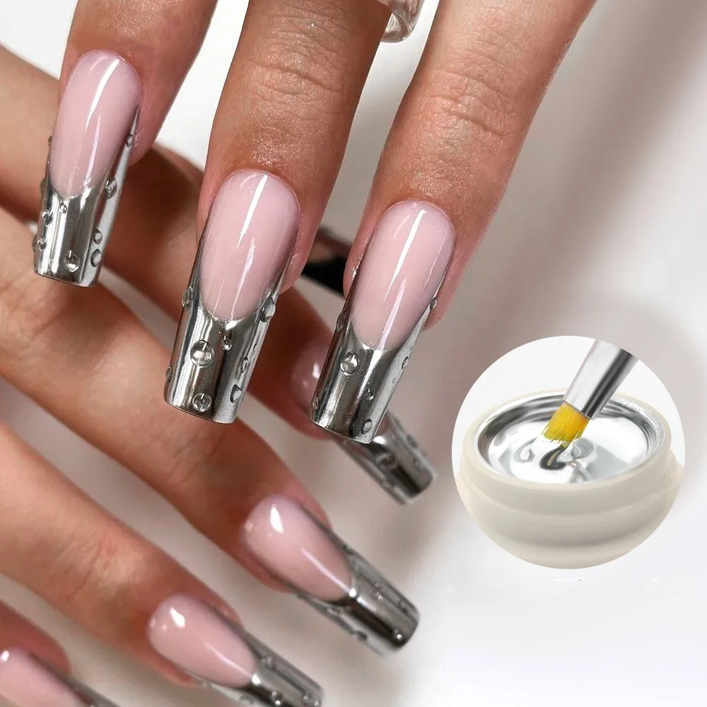 Metallic Painting Gel Polish Soak Off Gel Nail Polish Flower Drawing Gold Silver Mirror Glitter UV Gel Manicure Accessories #8ML
Metallic Painting Gel Polish Soak Off Gel Nail Polish Flower Drawing Gold Silver Mirror Glitter UV Gel Manicure Accessories #8ML