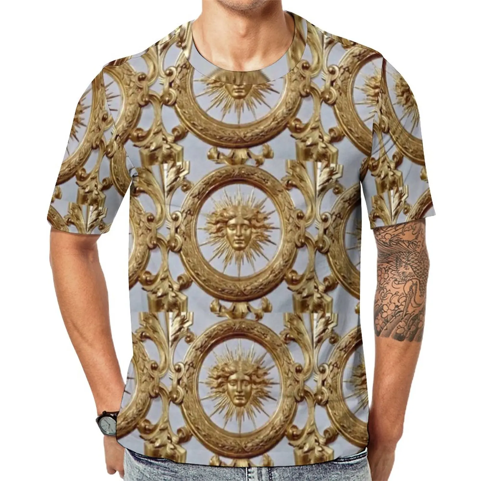 Retro Symbol T-Shirt Couple The Sun King Basic T-Shirts Premium Trending Tee Shirt Short Sleeve Graphic Oversized Clothes
Retro Symbol T-Shirt Couple The Sun King Basic T-Shirts Premium Trending Tee Shirt Short Sleeve Graphic Oversized Clothes