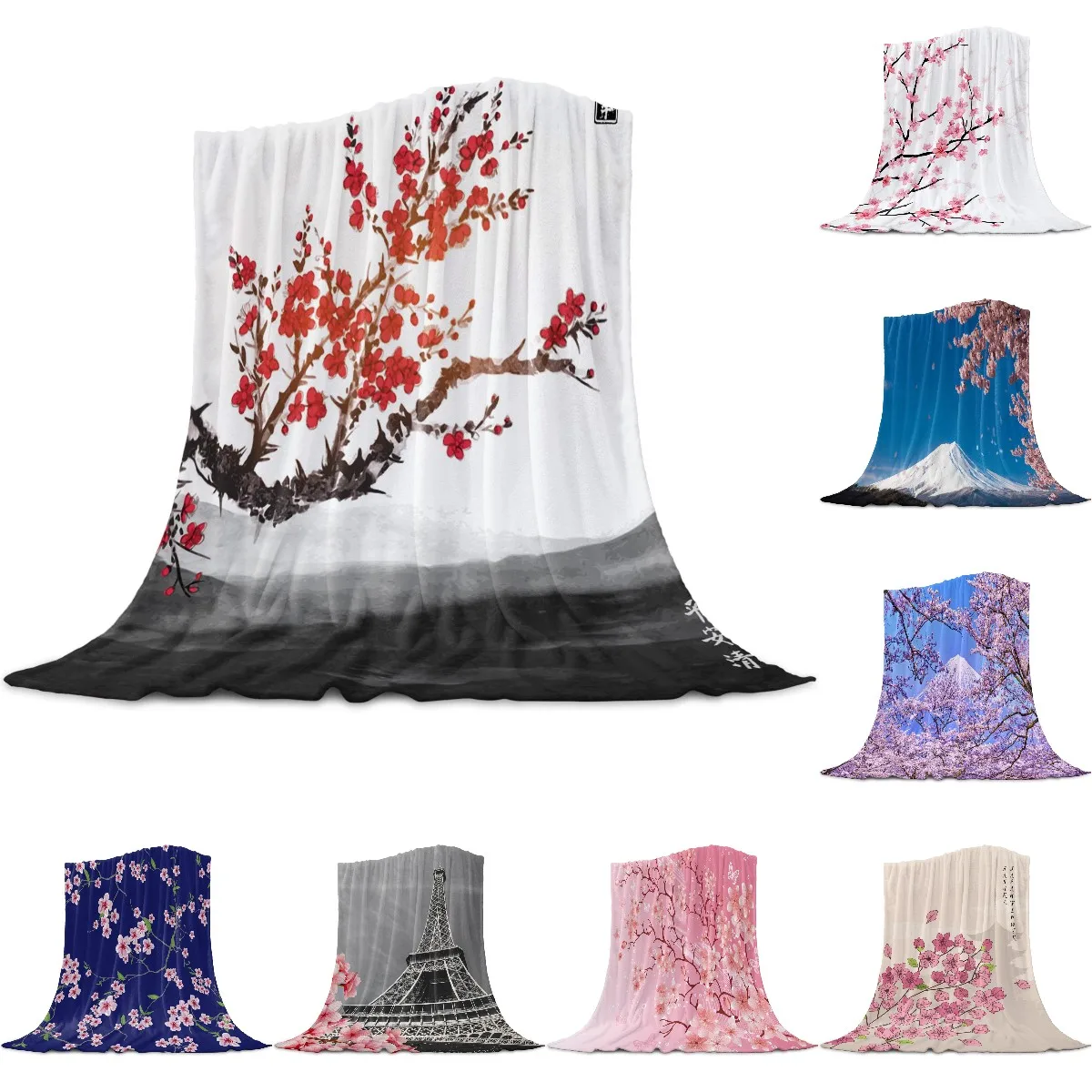 Cherry Blossom Tree Flower Chinese Style Flannel Throw Blanket Quilts Keep Warm Sofa Child Blanket Home Textiles Family Gift
Cherry Blossom Tree Flower Chinese Style Flannel Throw Blanket Quilts Keep Warm Sofa Child Blanket Home Textiles Family Gift