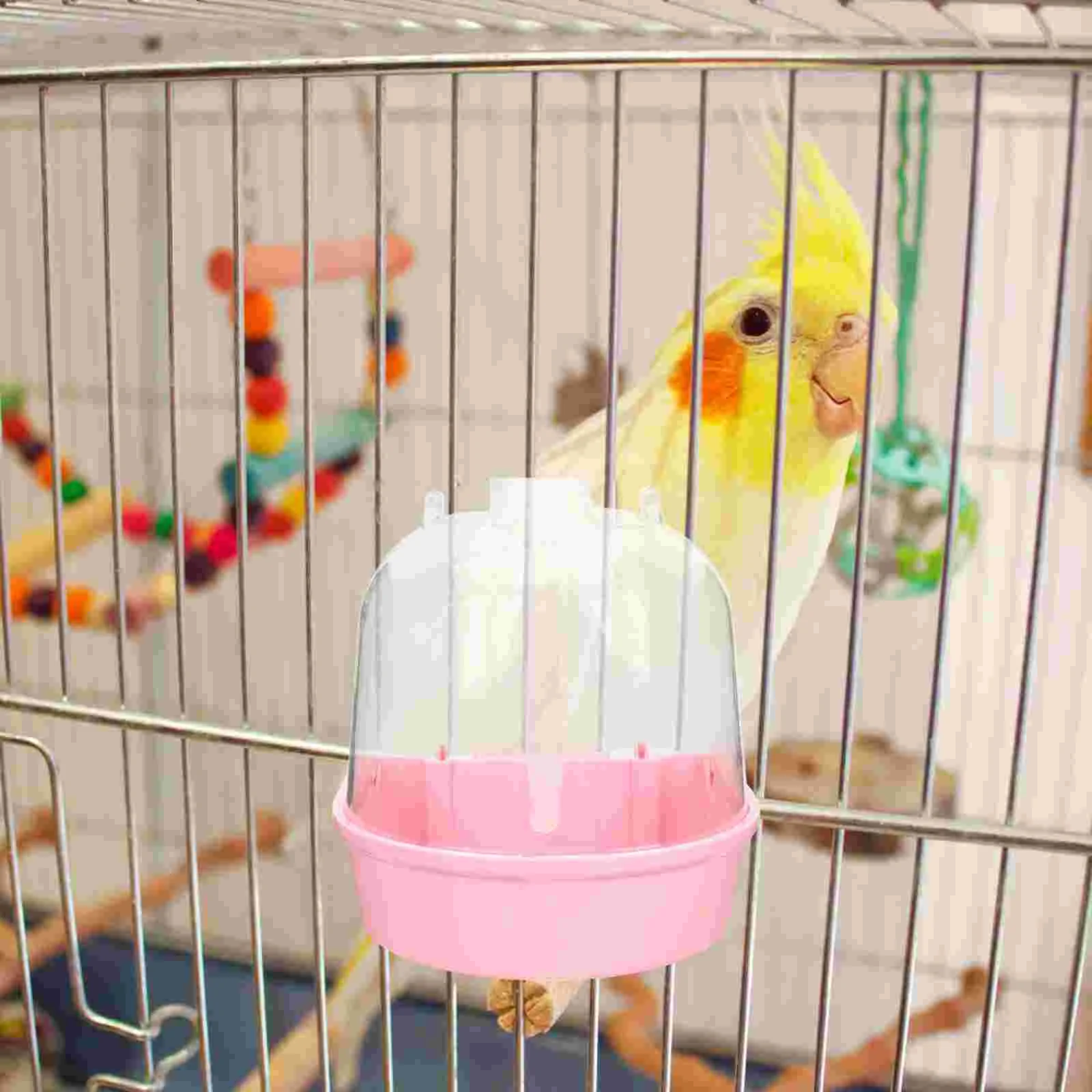 Bird Bath Bathing Parrot Cage Tub Box Shower Bathtub Basincube Hanging Small Pet Supplies Accessories Fountain Parrots
Bird Bath Bathing Parrot Cage Tub Box Shower Bathtub Basincube Hanging Small Pet Supplies Accessories Fountain Parrots