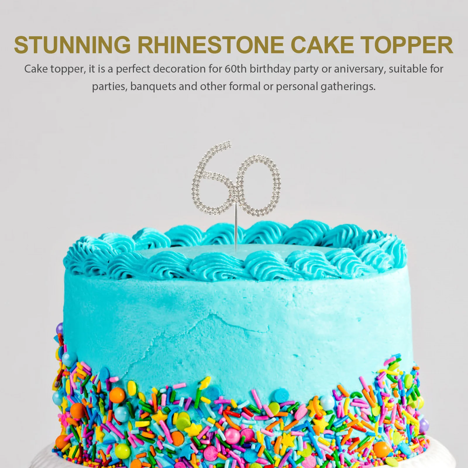Topper Cake Birthday 60Th Cupcake Anniversary Years Pick Decorations Diamond Sixty Rhinstone Rhinestone Numeral Picks Number
Topper Cake Birthday 60Th Cupcake Anniversary Years Pick Decorations Diamond Sixty Rhinstone Rhinestone Numeral Picks Number