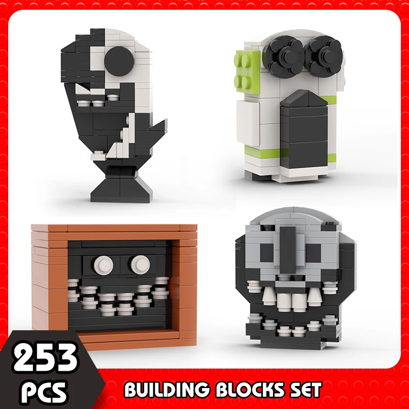 Конструктор MOC С ужасным лицом из сериала «странные двери» 
Конструктор MOC С ужасным лицом из сериала «странные двери»