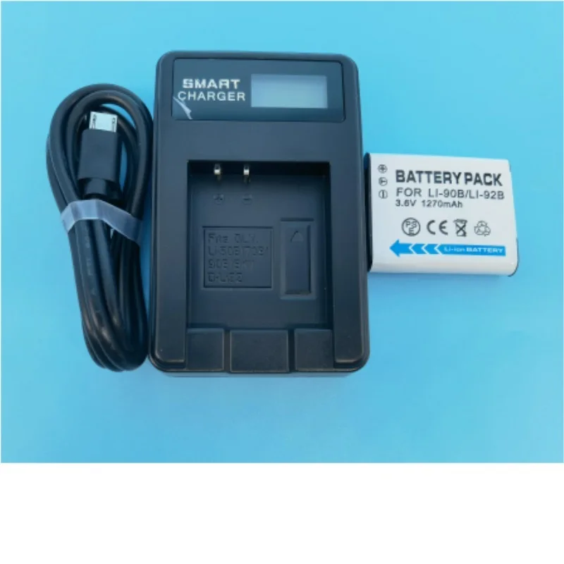 Li-90B Li-92B Battery +Charger For Olympus TG-6 TG-5 TG-3 SH-1 SH-2 SP-100 TG-1 TG-2 XZ-2 for Ricoh DB-110 GR3 camera
Li-90B Li-92B Battery +Charger For Olympus TG-6 TG-5 TG-3 SH-1 SH-2 SP-100 TG-1 TG-2 XZ-2 for Ricoh DB-110 GR3 camera