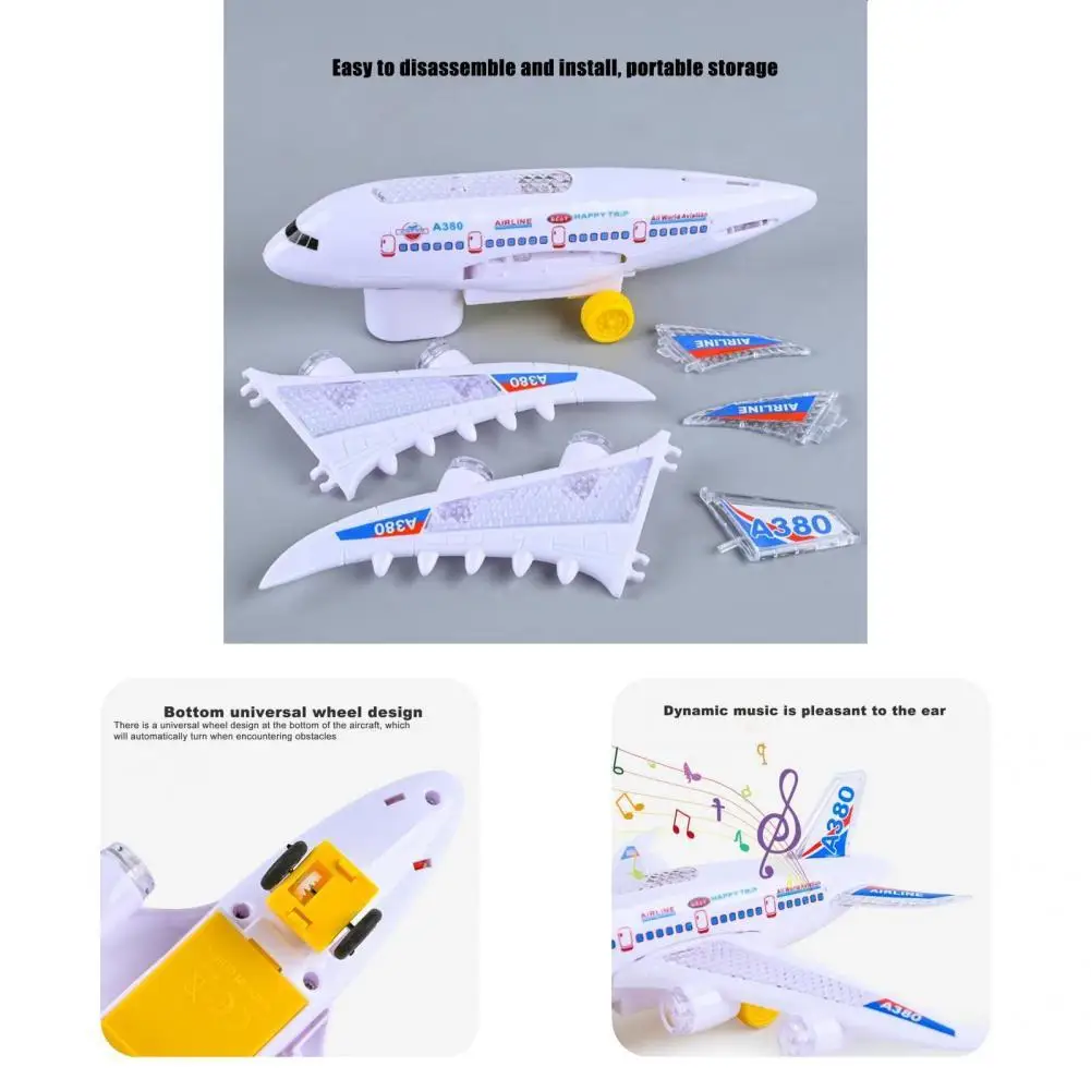 Funny Portable Freely Disassembled Airplane Model Toy Game for Outdoor Electric Airplane Airplane Toy
Funny Portable Freely Disassembled Airplane Model Toy Game for Outdoor Electric Airplane Airplane Toy