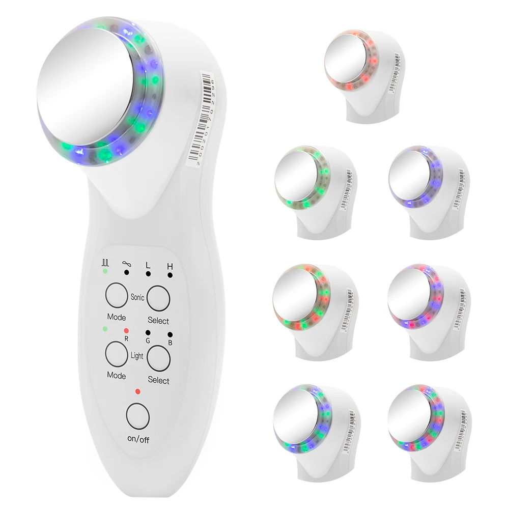 3MHz 7 Colors LED Photon Ultrasonic Tighten Face Lift Skin Cleaner Wrinkle Remover Anti Aging Ultrasound Facial Beauty Massager
3MHz 7 Colors LED Photon Ultrasonic Tighten Face Lift Skin Cleaner Wrinkle Remover Anti Aging Ultrasound Facial Beauty Massager