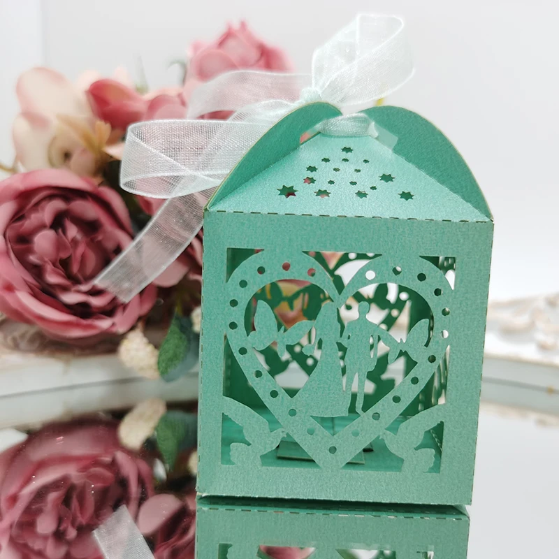 50pcs Love Wedding Candy Boxes With Ribbons Packaging Wrapping Box Cases Gift For Guests Mariage Party Decoration Supplies
50pcs Love Wedding Candy Boxes With Ribbons Packaging Wrapping Box Cases Gift For Guests Mariage Party Decoration Supplies