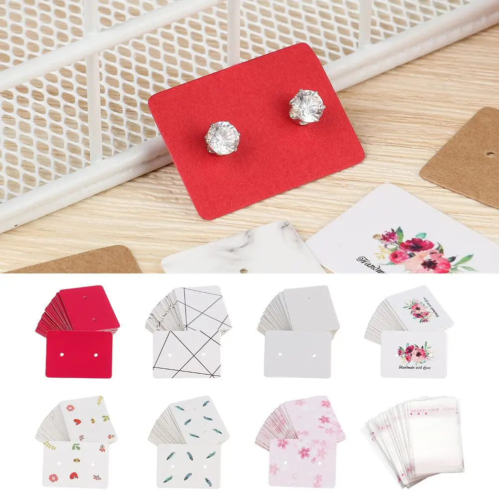 100Pcs/ lot Jewelry Making Display Cards Beading Self- Sealing Bags Jewelry Display Holder Earring Racks Earring Cards
100Pcs/ lot Jewelry Making Display Cards Beading Self- Sealing Bags Jewelry Display Holder Earring Racks Earring Cards
