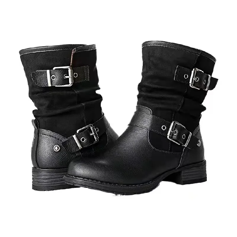 2022 Autumn Women's Ankle Boots Fashion Leopard Side Zipper Size 43 Booties Women Belt Buckle Women Boots Low Heel Botas Mujer
2022 Autumn Women's Ankle Boots Fashion Leopard Side Zipper Size 43 Booties Women Belt Buckle Women Boots Low Heel Botas Mujer
